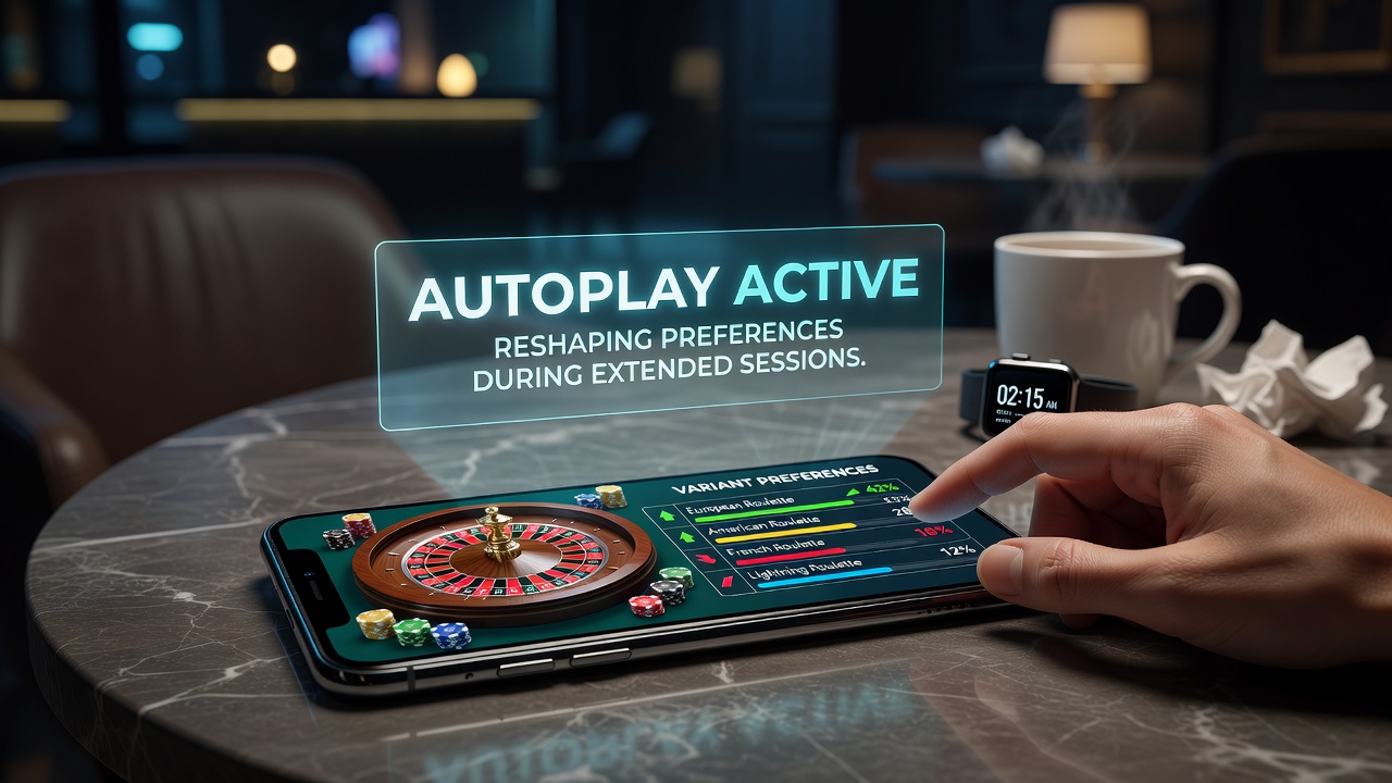 Vergleich von Roulette-Varianten in einer erweiterten mobilen Sitzung mit Autoplay-Aktivierung