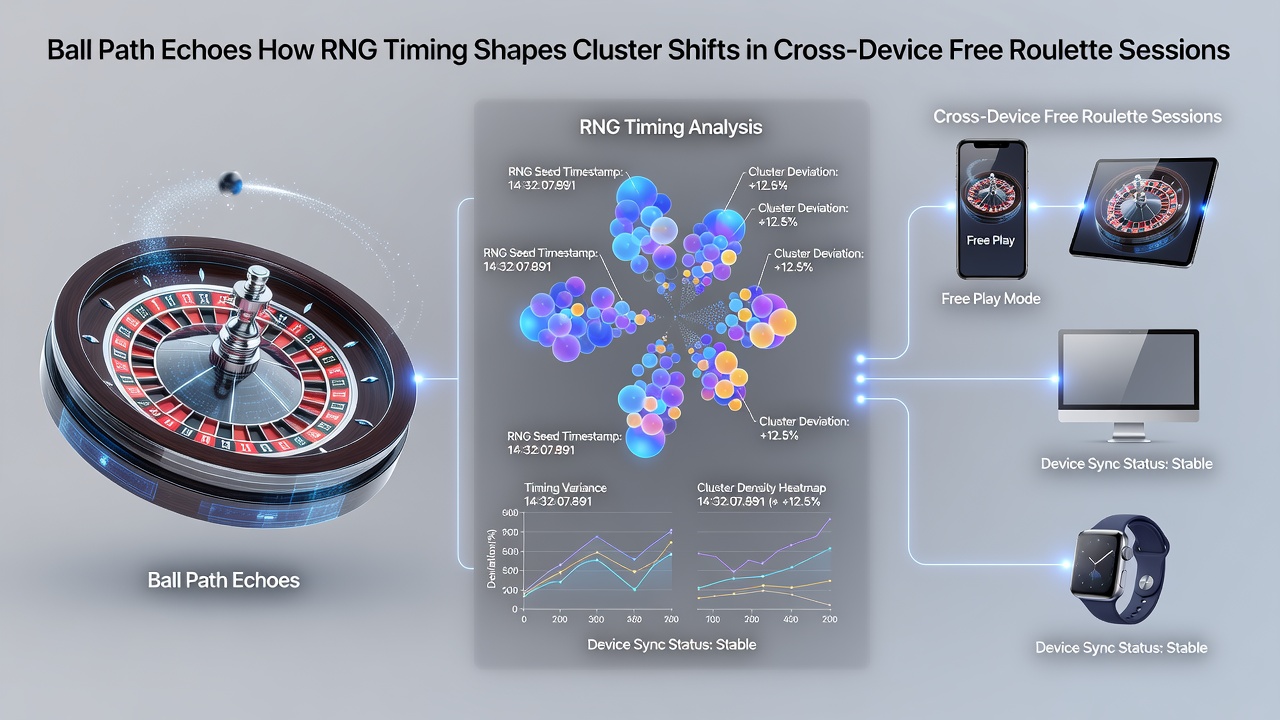 Analyse von Cluster-Verschiebungen in Cross-Device Roulette-Sitzungen