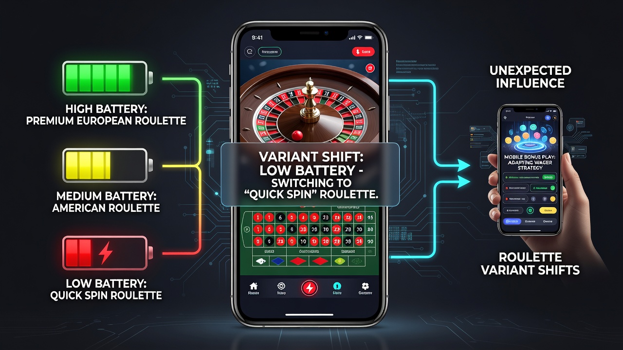 Analyse von Akku-Verläufen und Roulette-Variantenwechseln in mobilen Sitzungen