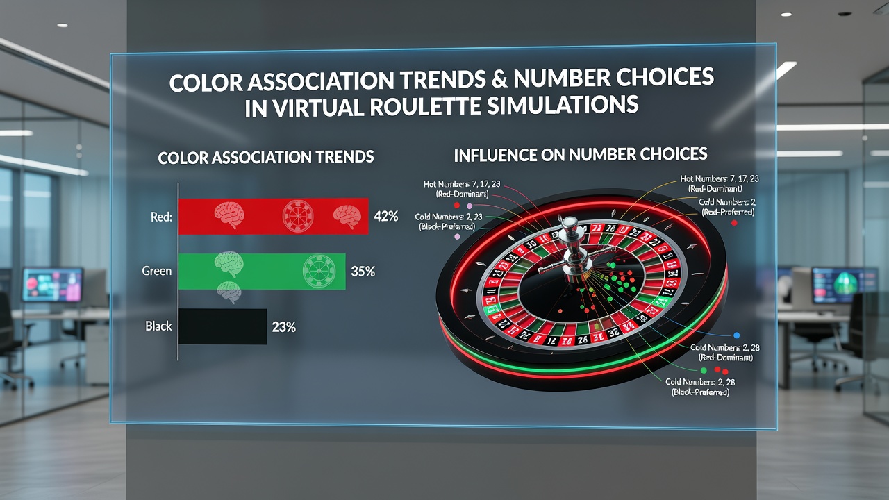 Analyse von Farbtrends und Zahlenclustern in Roulette-Simulationen