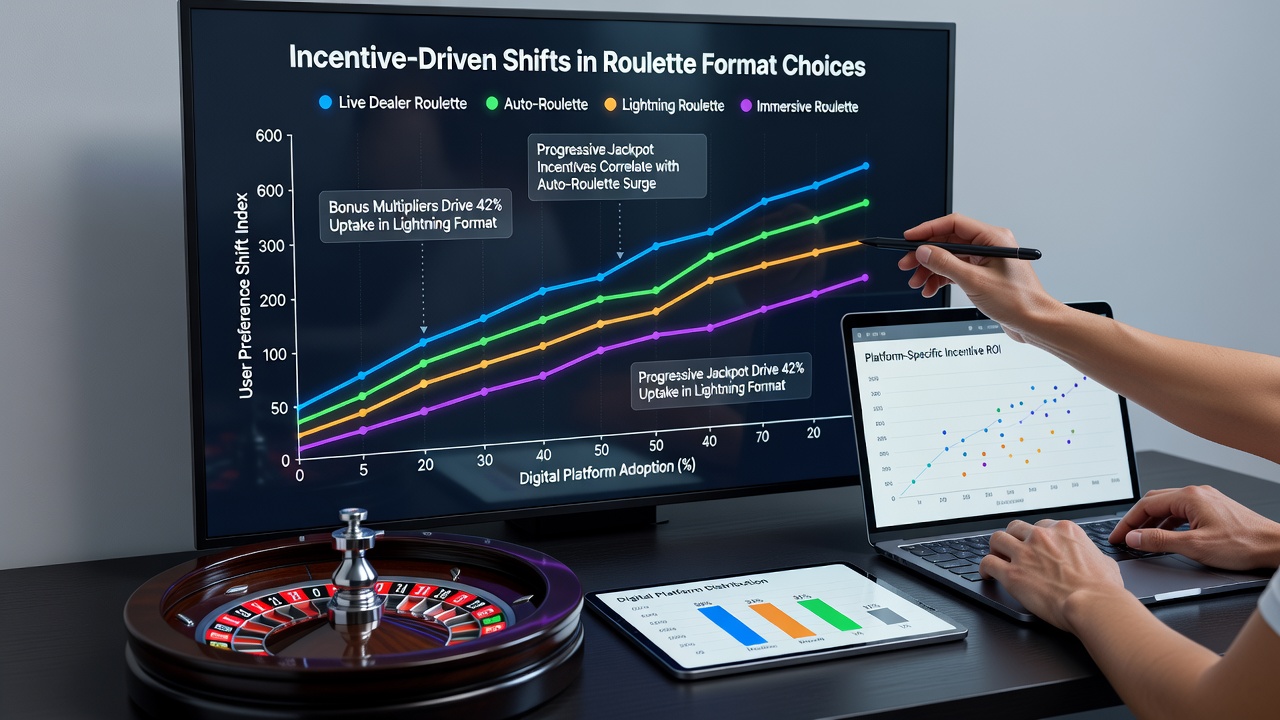 Vergleich von Roulette-Formaten auf Smartphone und Desktop mit Anreizindikatoren